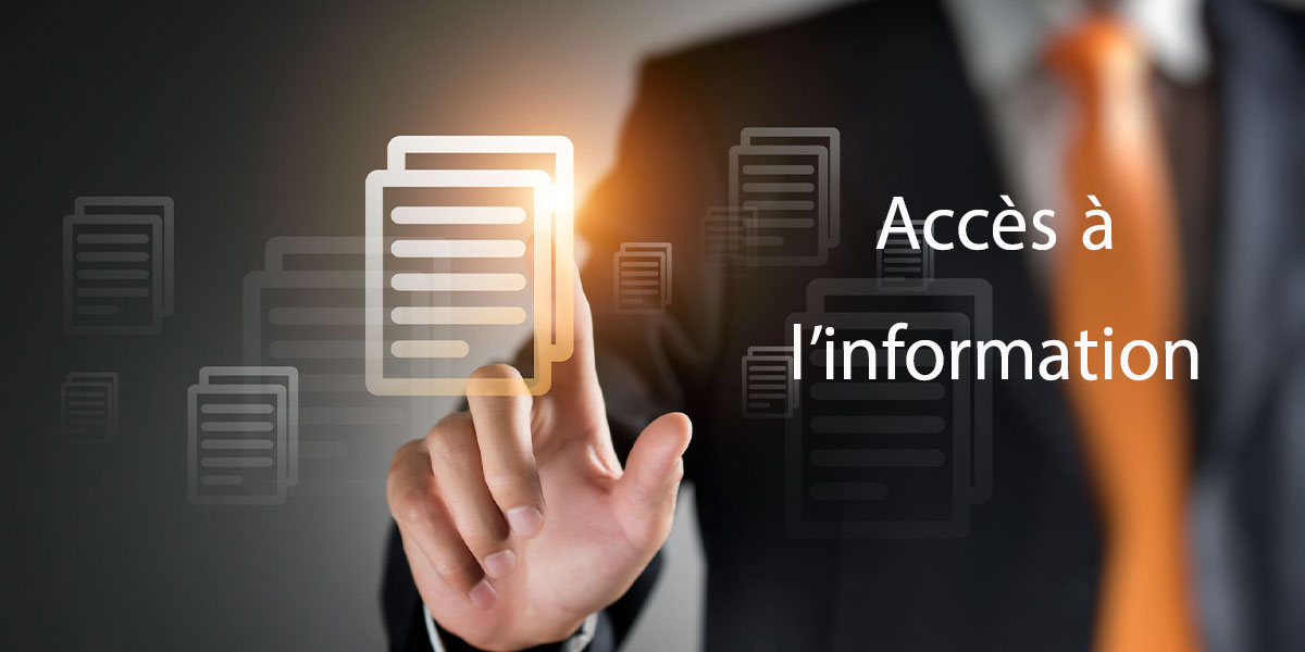 Accès à l'information